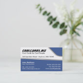 Klassiek Visitekaartje (Staand voorkant)