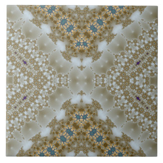 Klassiek vloeibaar goud tegeltje