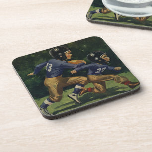 Klassiek Voetbal, Kinderen, Jongens die Sporten Be Bier Onderzetter