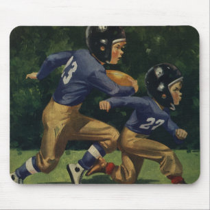 Klassiek Voetbal, Kinderen, Jongens die Sporten Be Muismat