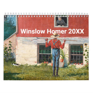 Klassiek Winslow Homer Natuur Kalender