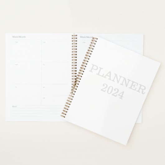 Klassiek Wit 2024 Planner (Display)