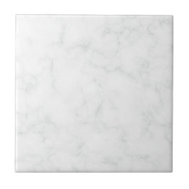 Klassiek wit Carrara-marmer Tegeltje