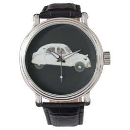 Klassiek Wit Citroen 2CV Horloge