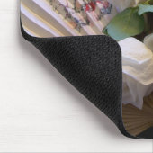 Klassiek wit - Fan Mousepad Muismat (Hoek)