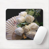 Klassiek wit - Fan Mousepad Muismat (Met muis)
