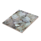 Klassiek wit Kwartz printbacksplash Tegeltje (Zijkant)