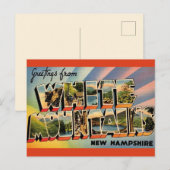 Klassiek Witgebergte van NH Briefkaart (Voorkant / Achterkant)