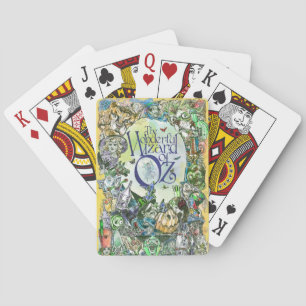 Klassiek Wizard of Oz-boek speelkaarten