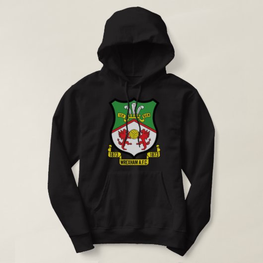 Klassiek Wrexham AFC Hoodie (Design voorkant)