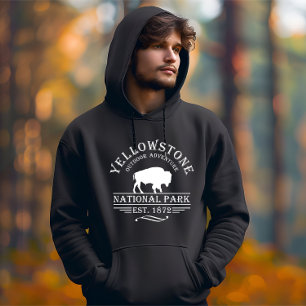 Klassiek Yellowstone National Park Hoodie