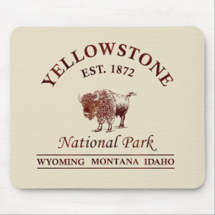Klassiek Yellowstone National Park Muismat