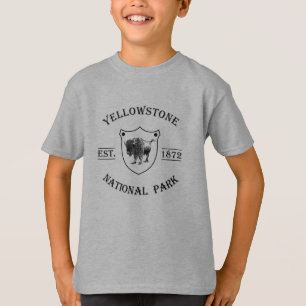 Klassiek Yellowstone National Park T-shirt