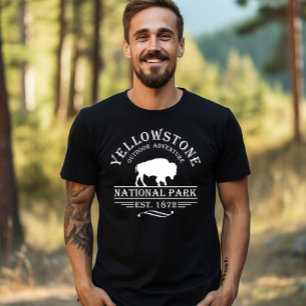 Klassiek Yellowstone National Park T-shirt