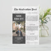 Klassiek, ze heeft het gedaan | Afstudeerkrant Fot Kaart (Staand voorkant)