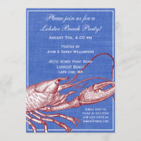 Klassiek Zeevaart Thema Strandfeest met Kreeft BBQ