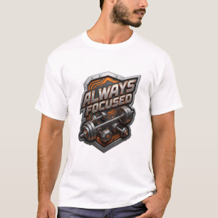 Klassiek Zilver ALTJD BOOS Statement T-shirt