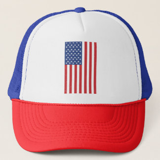 Klassiek zwaaiend Amerikaans vlagontwerp Trucker Pet