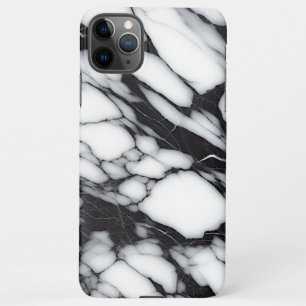 Klassiek zwart-wit marmeren plaat patroon iPhone 11Pro max hoesje