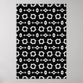 Klassiek zwart-wit ontwerp poster (Voorkant)