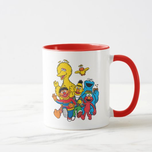 Klassieke 123 Sesame Street Mok (Rechts)