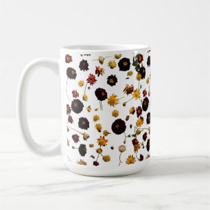 Klassieke 15 oz Mok met Floral Explosion Design