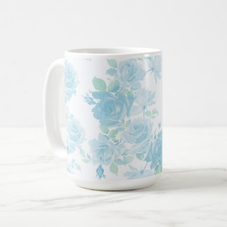 Klassieke 15oz Mok in Elzbieta aqua basil