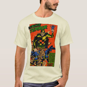 Klassieke 1940 is de zwarte T-shirt voor terreur