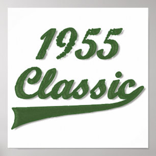 Klassieke 1955 poster