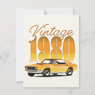 Klassieke 1980 Retro Auto