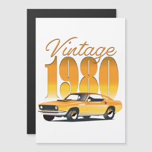 Klassieke 1980 Retro Auto