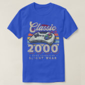 Klassieke 2000 22e Birthday Retro Video Game Contr T-shirt (Design voorkant)