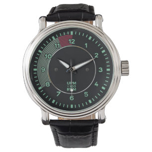 Klassieke 356 rev-teller, oude luchtgekoelde sport horloge