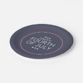 Klassieke 4e juli Onafhankelijkheidsdag Bord (Gekanteld)