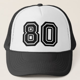 Klassieke 80e verjaardag trucker pet