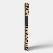 Klassieke aangepaste naam leopard Animal Print Pat Case-Mate iPhone Case (Achterkant / Rechts)