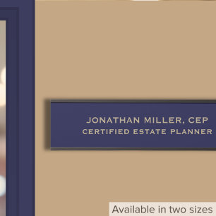 Klassieke aangepaste naam Titel Deurbordje