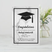 Klassieke aankondiging van het Afstuderen van het  (Staand voorkant)