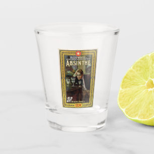 Klassieke Absinthe-Poster Shot Glas