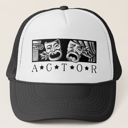 Klassieke Actor Trucker Pet (Voorkant)