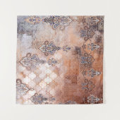 Klassieke afdruk met patchwork, paisley elem wandkleed (Voorkant (horizontaal))