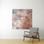 Klassieke afdruk met patchwork, paisley elem wandkleed (In Situ (horizontaal))