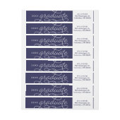 Klassieke Afstuderen omslag rond het Adres van de  (Vel)