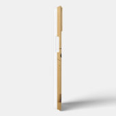 Klassieke akoestische gitaar met aangepaste monogr Case-Mate iPhone case (Achterkant / Rechts)