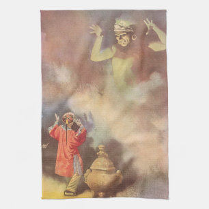 Klassieke Aladdin en de Geest van de Lamp, Godwin Theedoek