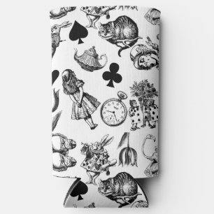Klassieke Alice avonturen in wonderland-personages