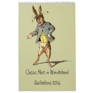 Klassieke Alice in de Kalender 2012 van het