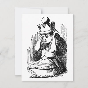 Klassieke Alice in Wonderland, Alice met kroon van Kaart