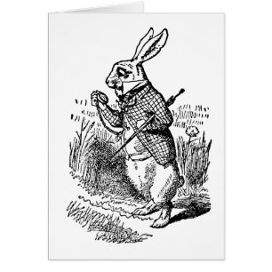 Klassieke Alice in Wonderland de Witte Konijn Horl