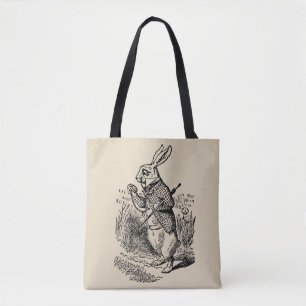 Klassieke Alice in Wonderland de Witte Konijn Horl Draagtas